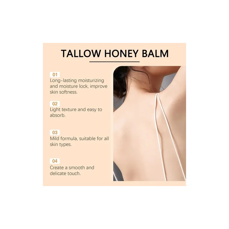 Bálsamo Facial Y Corporal Con Sebo Y Miel D