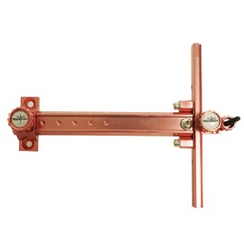 Archery Recurve Bow CNC Target Sight T Shape Adjustable with Ring and Single Fiber Optical Pin Sight Aluminum Detachable for Compound Competition Olympic Style Hunting Practice Range RH or LH (Pink)