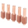5Pcs Plasma Cutter Nozzle Cutting Consumable Tip Electrode Replacement Parts
