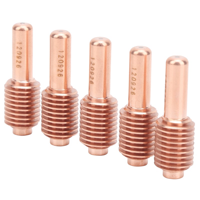 5Pcs Plasma Cutter Nozzle Cutting Consumable Tip Electrode Replacement Parts