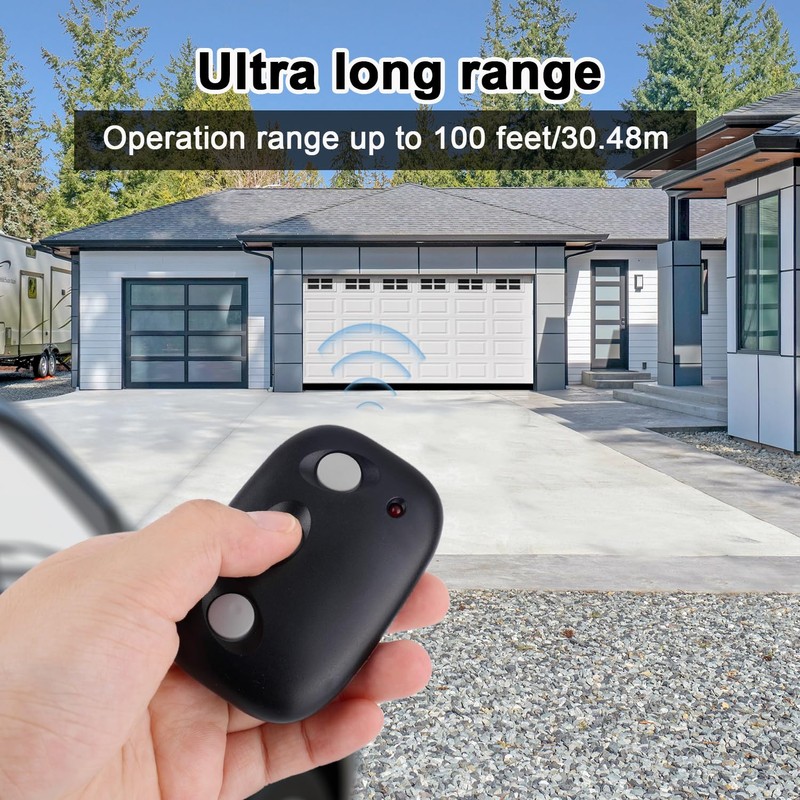 BTFO Linear Garage Door Opener Remote, Easy Programming Precision Garage