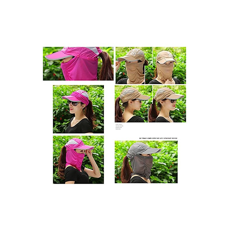 TS.CORP Sun Protection Hat, UV Face Cover, UV Protection Face
