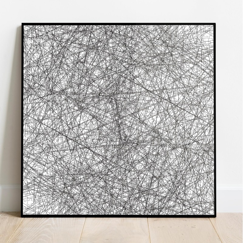 Hard Puzzles for Adults 1000 Pieces, Impossible Difficult Line Puzzle,