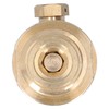 M18x1.5 Thread CO2 Tank Brass Pin Valve Adapter Replacement for