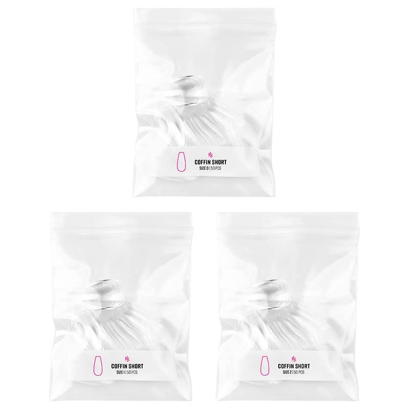 Kiara Sky Gelly Tips Refill Packs - Soak Off Soft