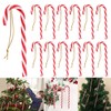 Pack of 12 Candy Canes, Candy Canes, Christmas Tree Decorations,