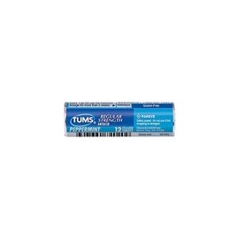 Tums Ultra Strength, Peppermint, 12-Count Rolls (Pack of 12)