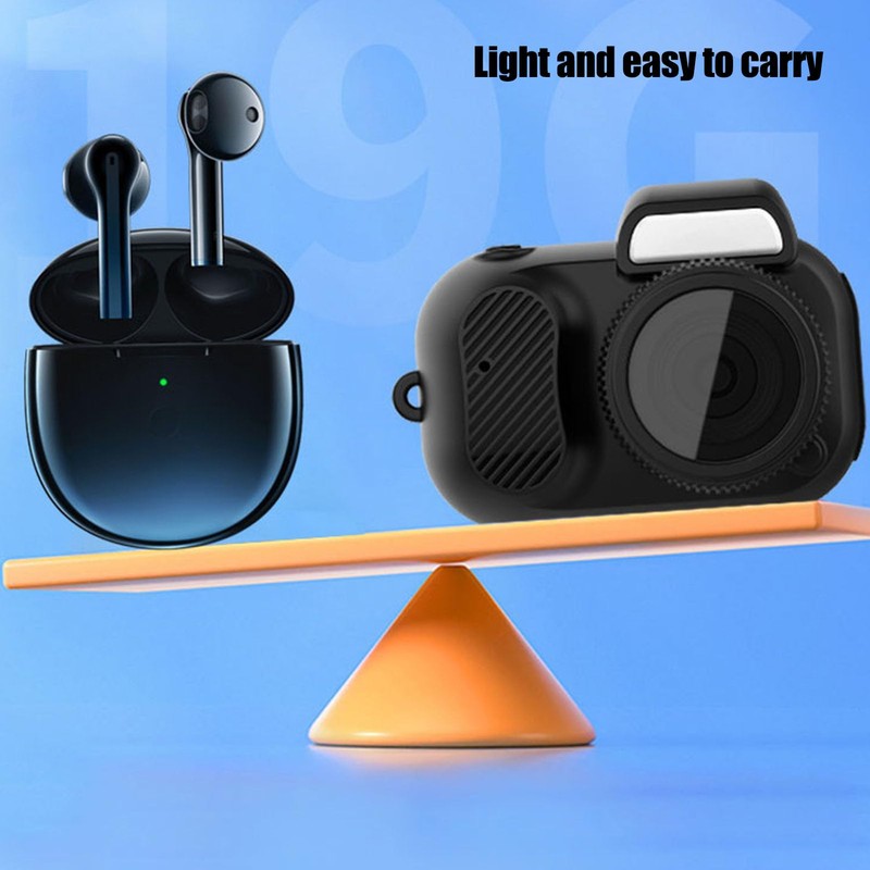 ASHATA Videocámara con Cámara Mini DV DVR, Cámara con Llavero