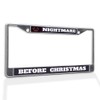 Fastasticdeals Metal Insert License Plate Frame Nightmare Before Christmas Weatherproof