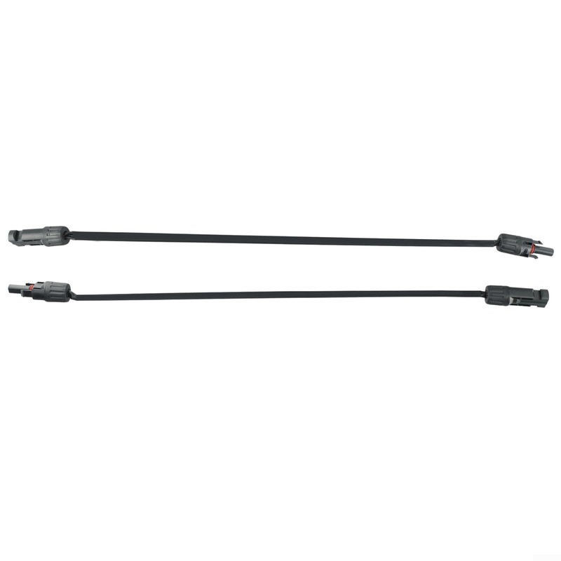 Pack of 2 Solar Cable 50 cm Copper PV Solar