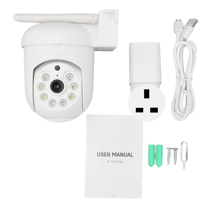 WiFi Security Cameras 1080P 2 Way Talk 2.4GHz WiFi 100‑240V