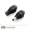 conecto conecto, Hohlstecker-Adapter, 5.5 x 2.5mm Hohlstecker auf zweipoligen Terminalblock