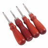 4 Pcs Leather Edger Leather Edge Chamfering Knife Sharpener Hand
