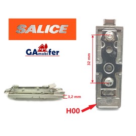 Salice Socket for Hinges with Quick Release and Quick Release (Longitudinal, H00)