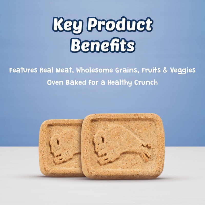 Blue Buffalo Health Bars Natural Crunchy Dog Treats Biscuits