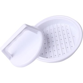 BESPORTBLE Molde para Hamburguesas de Plástico Herramienta de Cocina para Hacer Hamburguesas para Fabricante de Microondas y Casa
