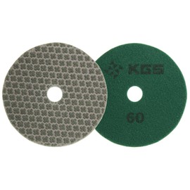 KGS Swiflex XX Diamond Grinding and polishing pads 4 inch / 100mm QRS Grit 60 (3-pack)