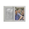 Lawrence Frames 2-Tone Double Opening Panel Picture Frame, 5 by