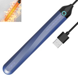 USB Space Heater Pad Stick Automatic Temperature Control 46℃ Heating Uniform TOS Warmer (Purple)