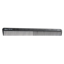 Diane Silicone Cutting Comb, Black, 8.5"