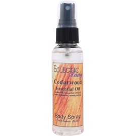 Cedarwood Essential Oil Body Spray, 2 ounces