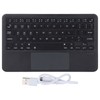 Wireless Keyboard Portable Scissor Key Foot Keyboard with Touchpad for