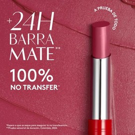 ésika Labial COLORFIX Liquid Tattoo Mate 6 ml – +24H – No Transfer – Ultraligero – Con Aceite de Argán – Acabado Mate (Rosa Suspiro)