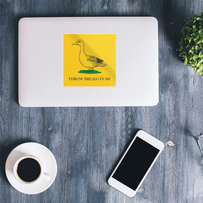 Throw Bread On Me Sticker Vinyl Bumper Laptop Window Decal
