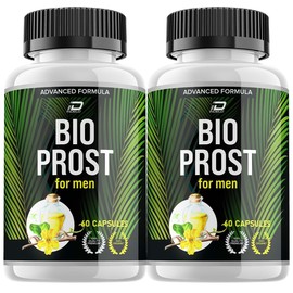 Bio Prost (2 Pack) Bio Prost Prostate Supplement for Men - BioProst Pills Bladder Control