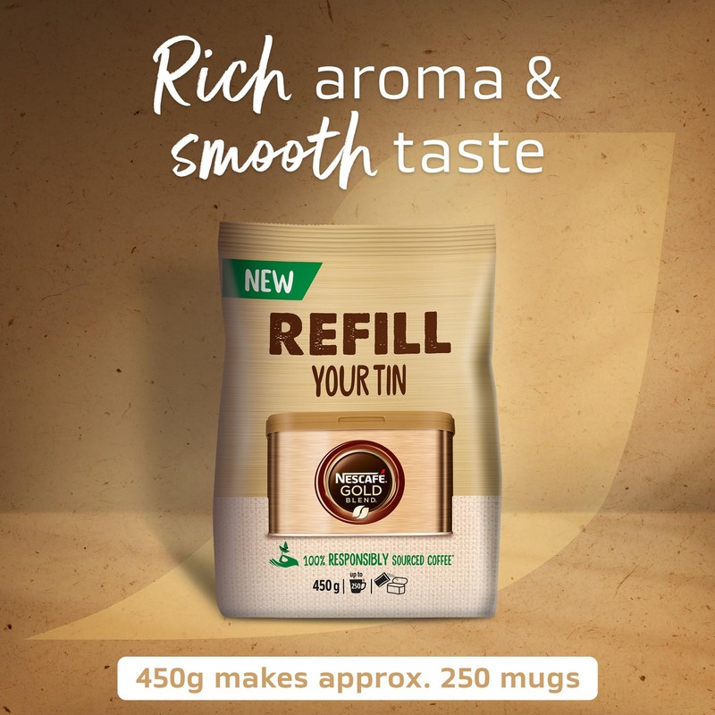NESCAFÉ Gold Blend Instant Coffee 450g Refill