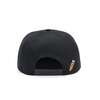 Carrot Bombing Black Snapback Baseball Cap Hat (Pack of 3)