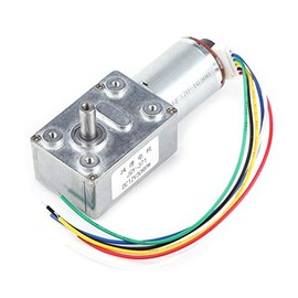 DC 12V high Turbine Worm Gear Motor, with Encoder Strong self-Locking 10/20/30/40 /100 RPM(30RPM)