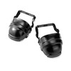 QWORK Metatarsal Protector, Plastic Unisex Toe Shoes, Universal Size Safety