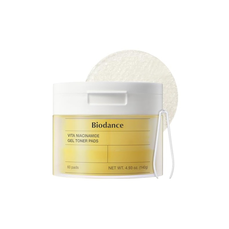 [Biodance] Vita Niacinamide Gel Toner Pads 60Pads