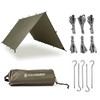 AquaQuest Defender Tarp – Heavy-Duty Waterproof (20,000 mm) Seam-Taped Rain