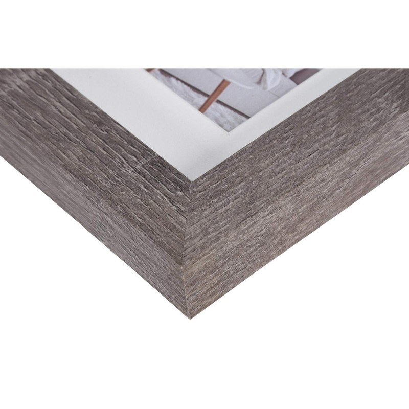 Henzo Modern Bilderrahmen, Holz, dunkelgrau, 15x20 cm