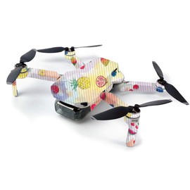 MightySkins Carbon Fiber Skin for DJI Mavic Mini Portable Drone Quadcopter Carbon Fiber Skin - Fruit Water | Protective, Durable Textured Carbon Fiber Finish | Easy to Apply, Remove | Made in The USA