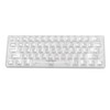 Mechanical Keyboard Bluetooth 2.4G Wireless Wired Hot Swappable White Switch