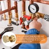 sourcing map 4 Pcs Brass Outer Hex Thread Fittings, G3/4"