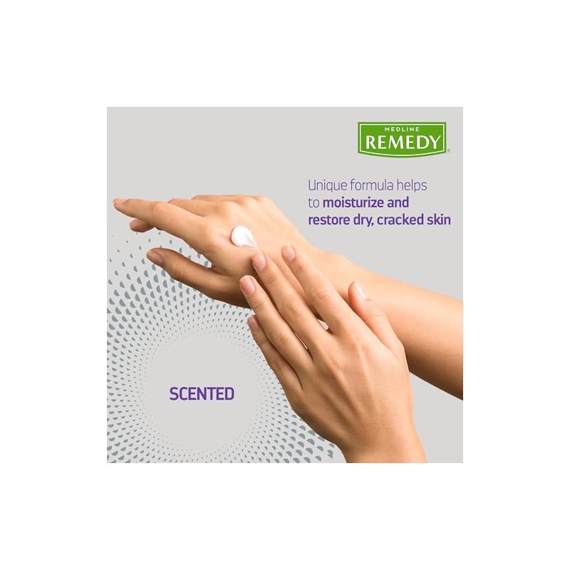 Medline Remedy Crema para la piel especializada, 4 onzas, fórmula