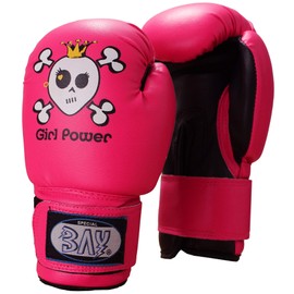 BAY® Girl Power (4 ounces) pink posa children's boxing gloves (4 ounces)
