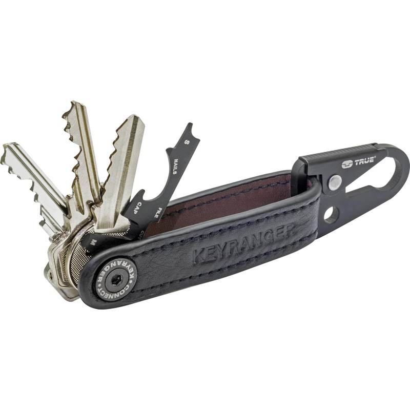 True Utility Keyranger - Mulitool and Leather Keyring - 7