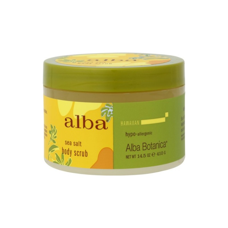alba BOTANICA Alba Botanica Hawaiian Body Scrub SS Sea Salt