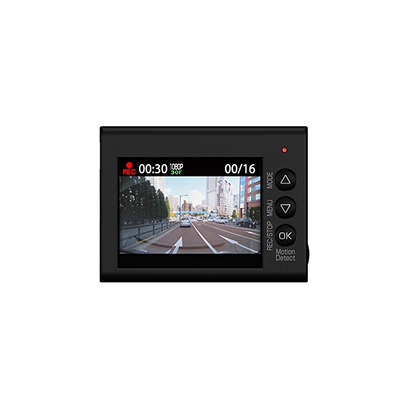 Yupiteru DRY-ST1500c Drive Recorder, Equipped with Motion Detection Function (Optional