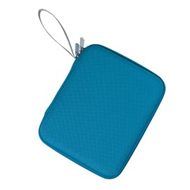 Card Case Holder Binder Album for Yoto Card Carrier Storage Organizer, Portable Folder with Zipper Strap for Audiobook Cards Blue 120-Pocket