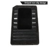 CertBuy 4 Pack Rubber Wheel Chock for Travel Trailers, Black