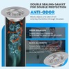 Stainless Steel Sink Plug & Drain Strainer Set - Rustproof,