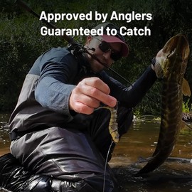 handing M1 Multi-Jointed Swimbait Fishing Lure with Mustad Hook, Freshwater or Saltwater Musky Pike Bass Lures，Lifelike Hard Swimbait, Original Design, Angler's Gift 1/2oz，3/4oz，1 1/4oz (3 Pack)