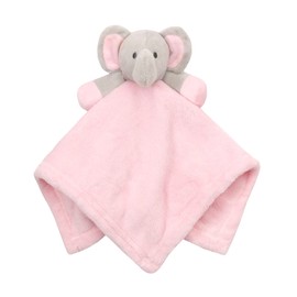 Royal Icon Super Soft Baby Comforters Baby Boys & Girls Comforter Baby Comforter Toy Elephant/Giraffe/Cow Cuddly Fleece Toy Are Ideal for New Baby Gifts and for Peaceful Sleep 19C199
