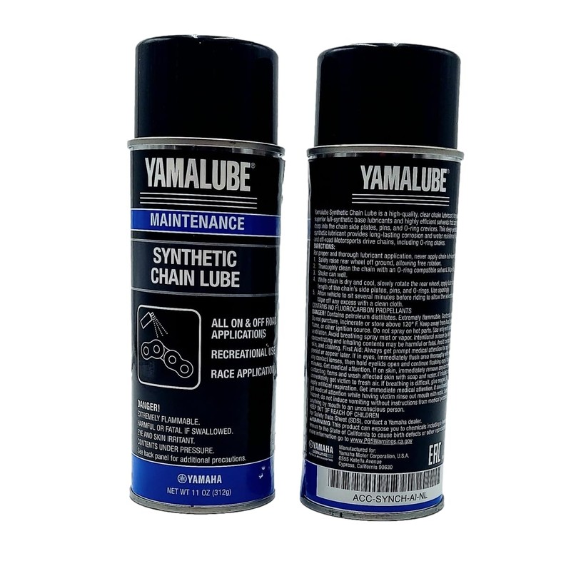 YAMAHA Original OEM Yamalube Acc-SYNCH-AI-NL Spray Synthetic Chain Lube Yamalube